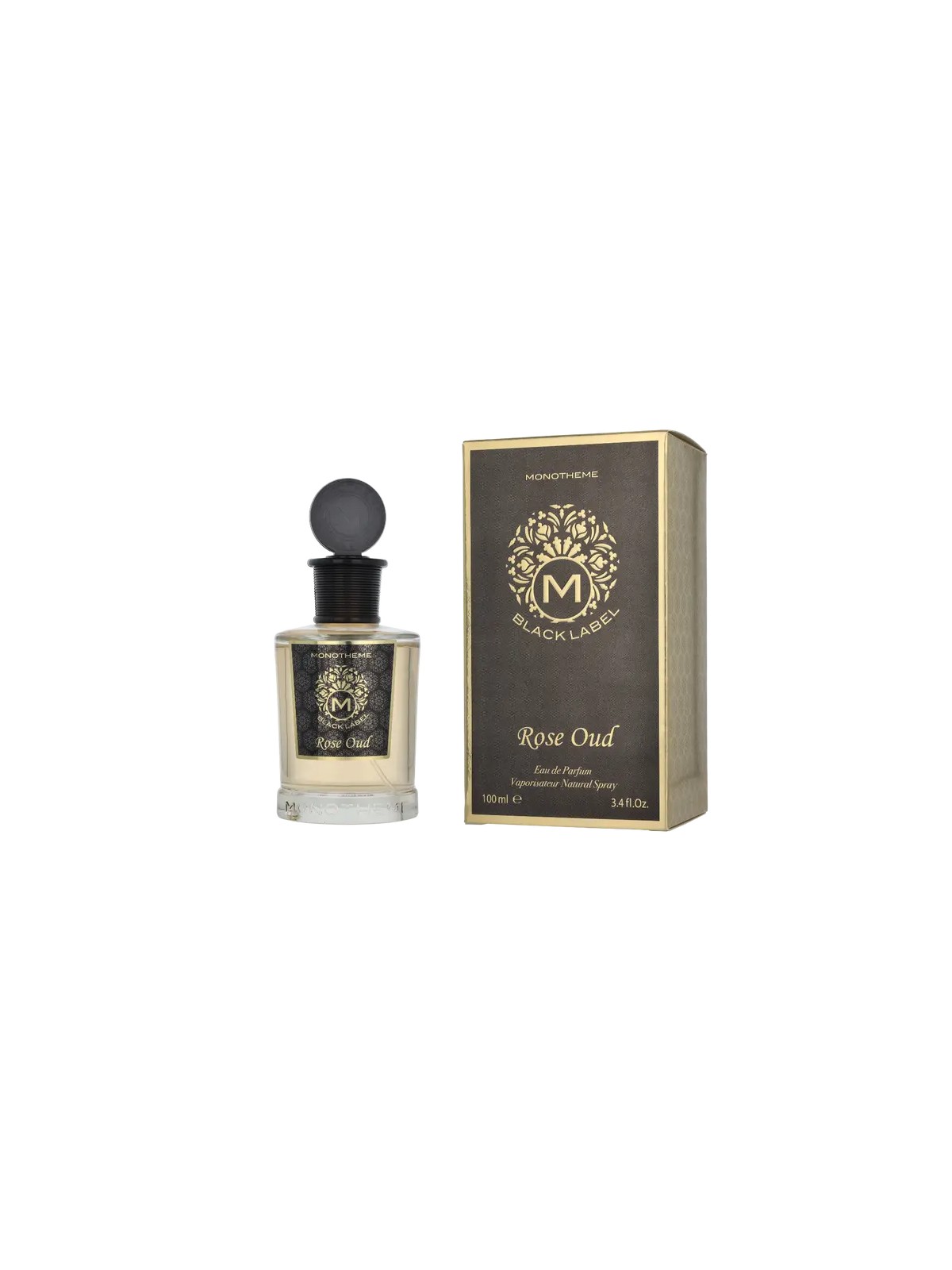 Profumo unisex Monotheme Venezia ETICHETTA NERA Rose Oud 100ml