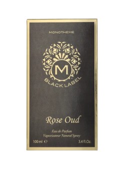 Profumo unisex Monotheme Venezia ETICHETTA NERA Rose Oud 100ml