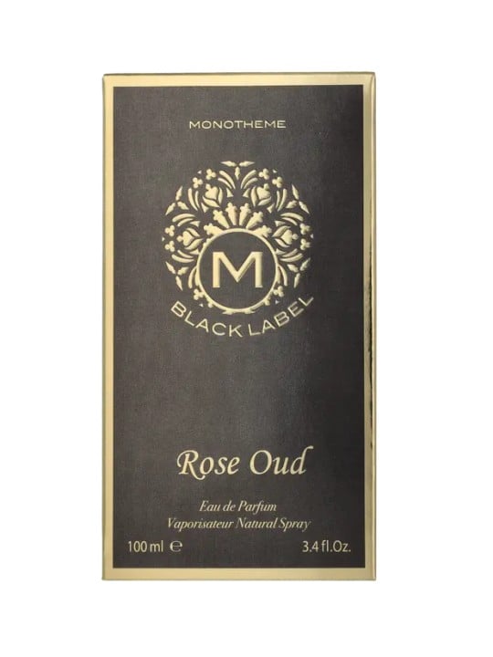 Profumo unisex Monotheme Venezia ETICHETTA NERA Rose Oud 100ml