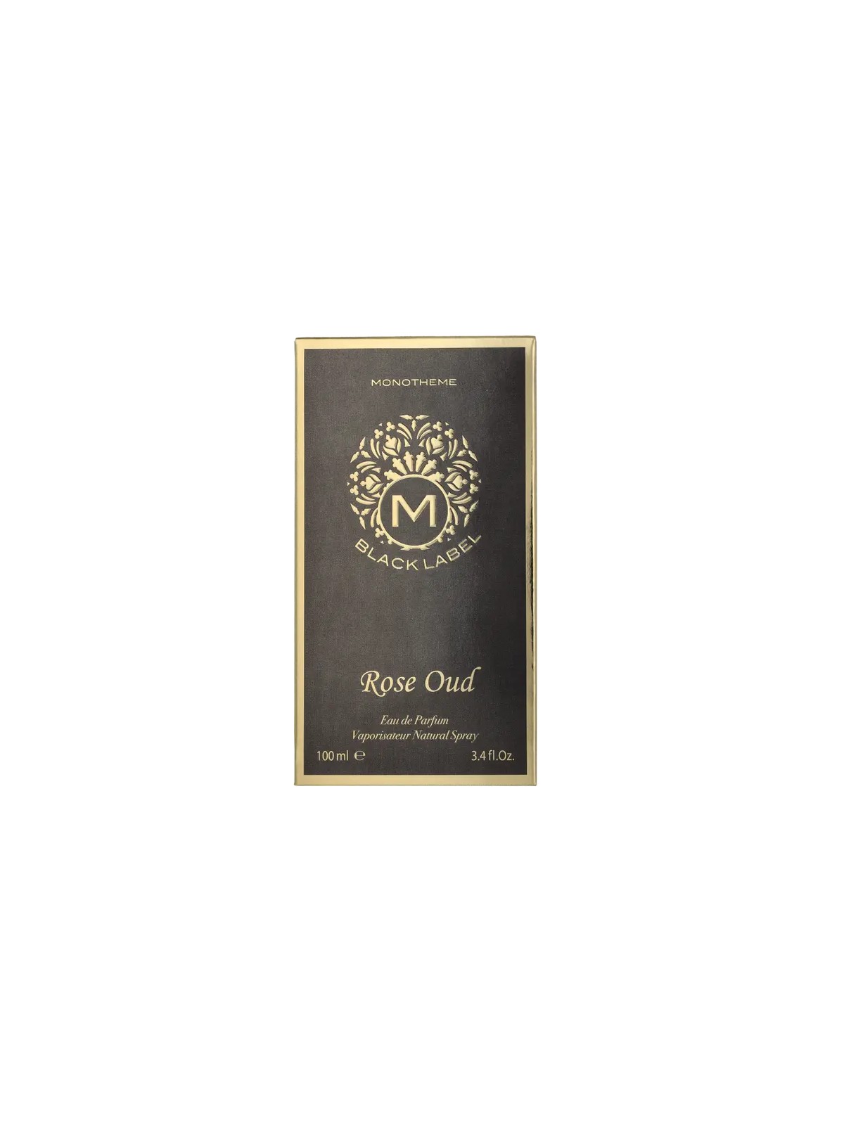 Profumo unisex Monotheme Venezia ETICHETTA NERA Rose Oud 100ml