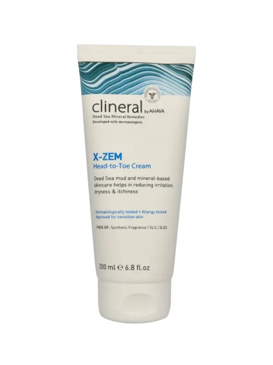 Ahava Clineral X-Zem Head-to-Toe Cream 200ml