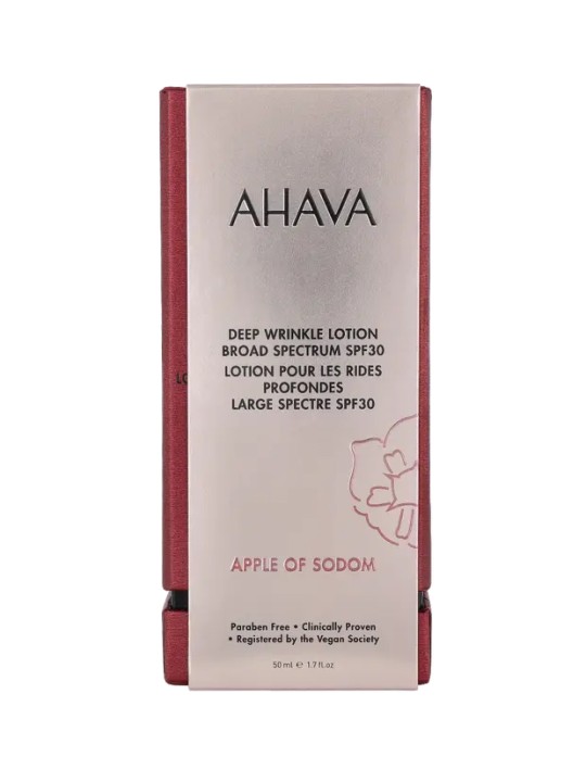 Ahava Apple of Sodom Deep Wrinkle Lotion SPF30 unisex 50ml