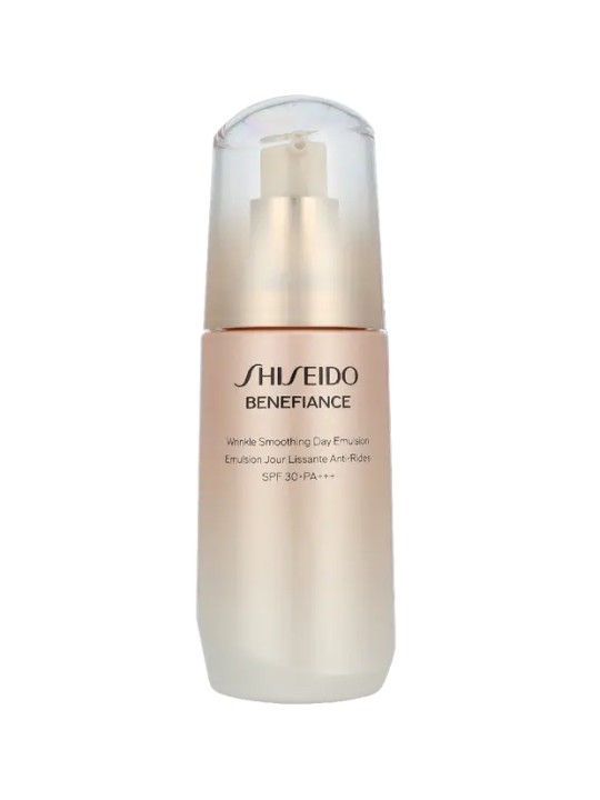 Shiseido Emulsione giorno levigante antirughe BENEFIANCE 75ml unisex