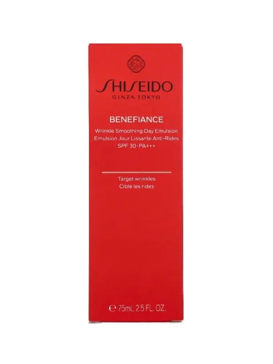 Shiseido Emulsione giorno levigante antirughe BENEFIANCE 75ml unisex