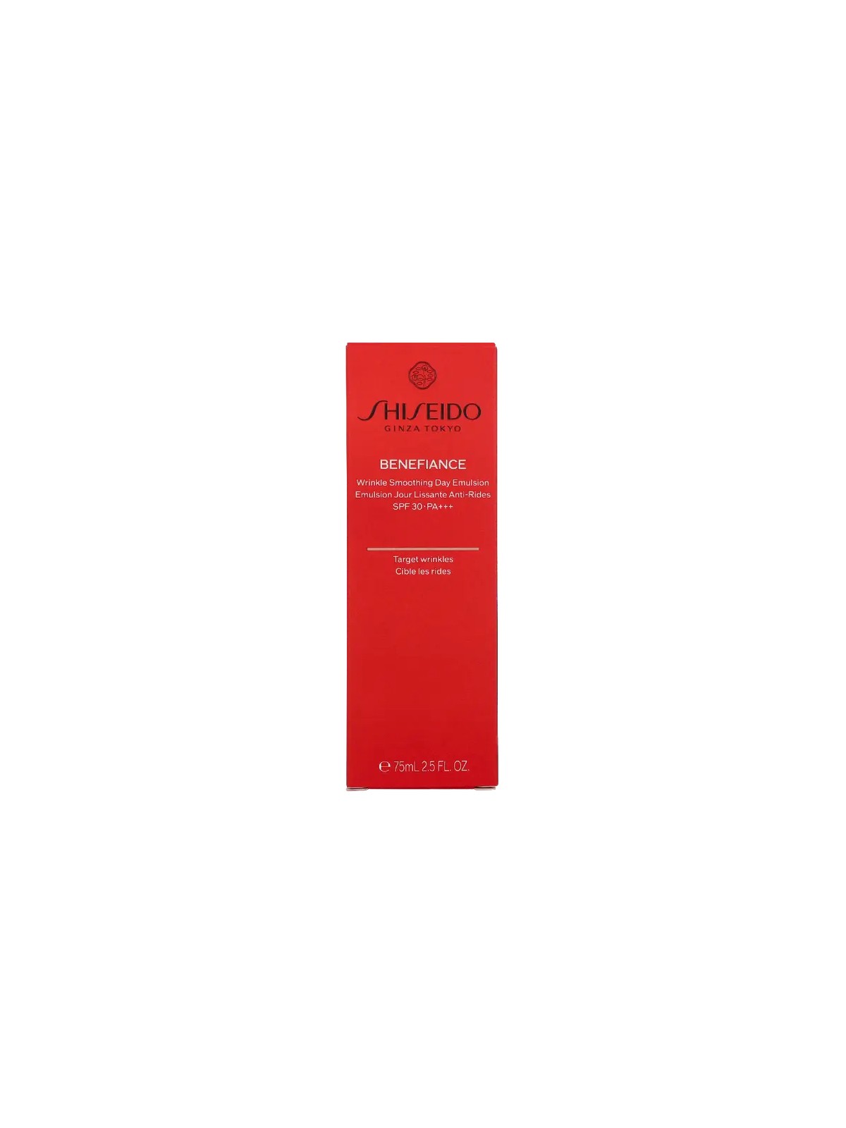 Shiseido Emulsione giorno levigante antirughe BENEFIANCE 75ml unisex