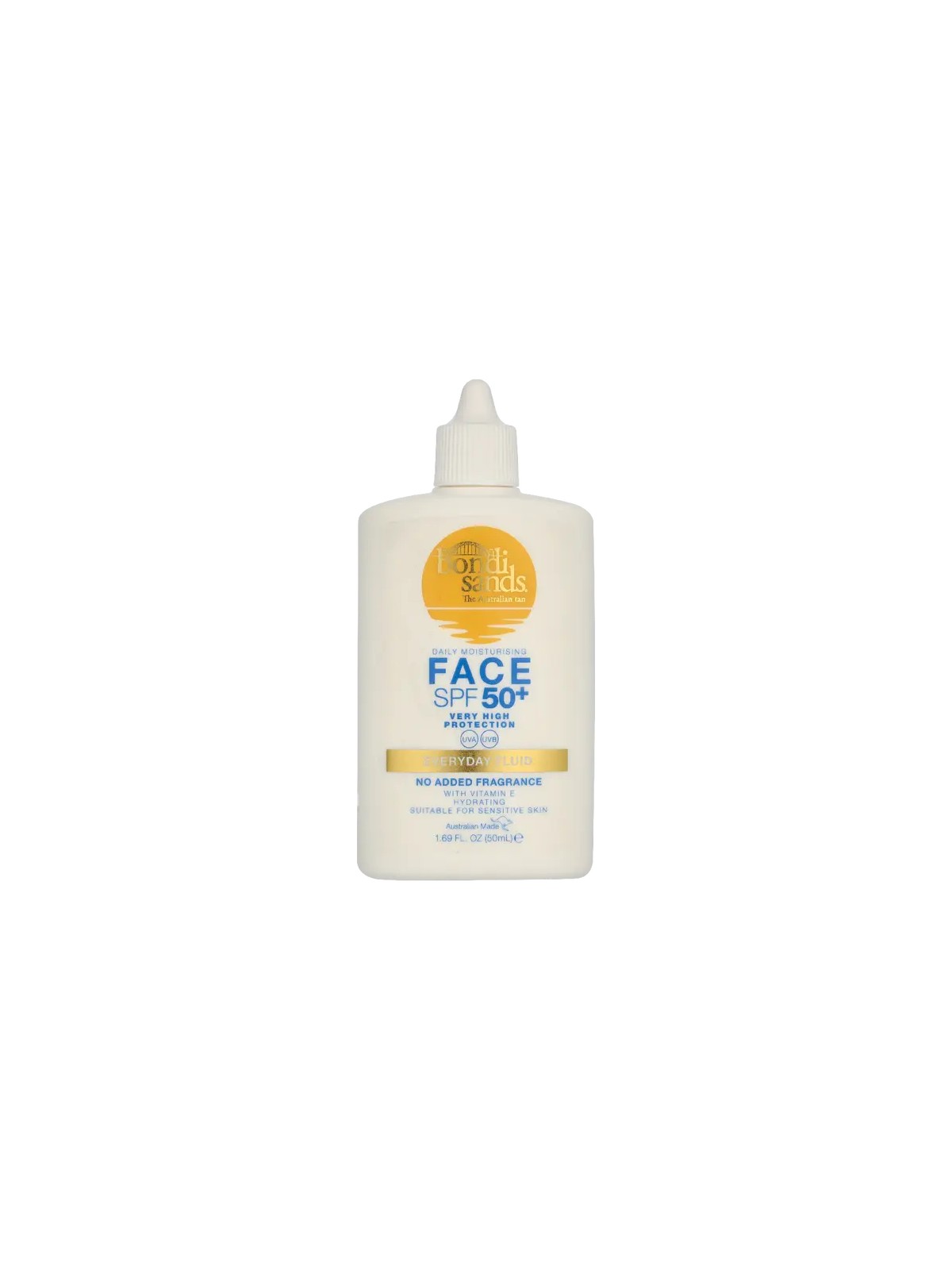 Bondi Sands Fluido viso quotidiano senza profumo SPF50+ 50ml unisex