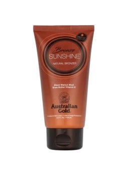 Designer Skin Bronze Sunshine Dark Tanning Lotion unisex 133ml Natural Bronzer  Shea Butter Vitamin E