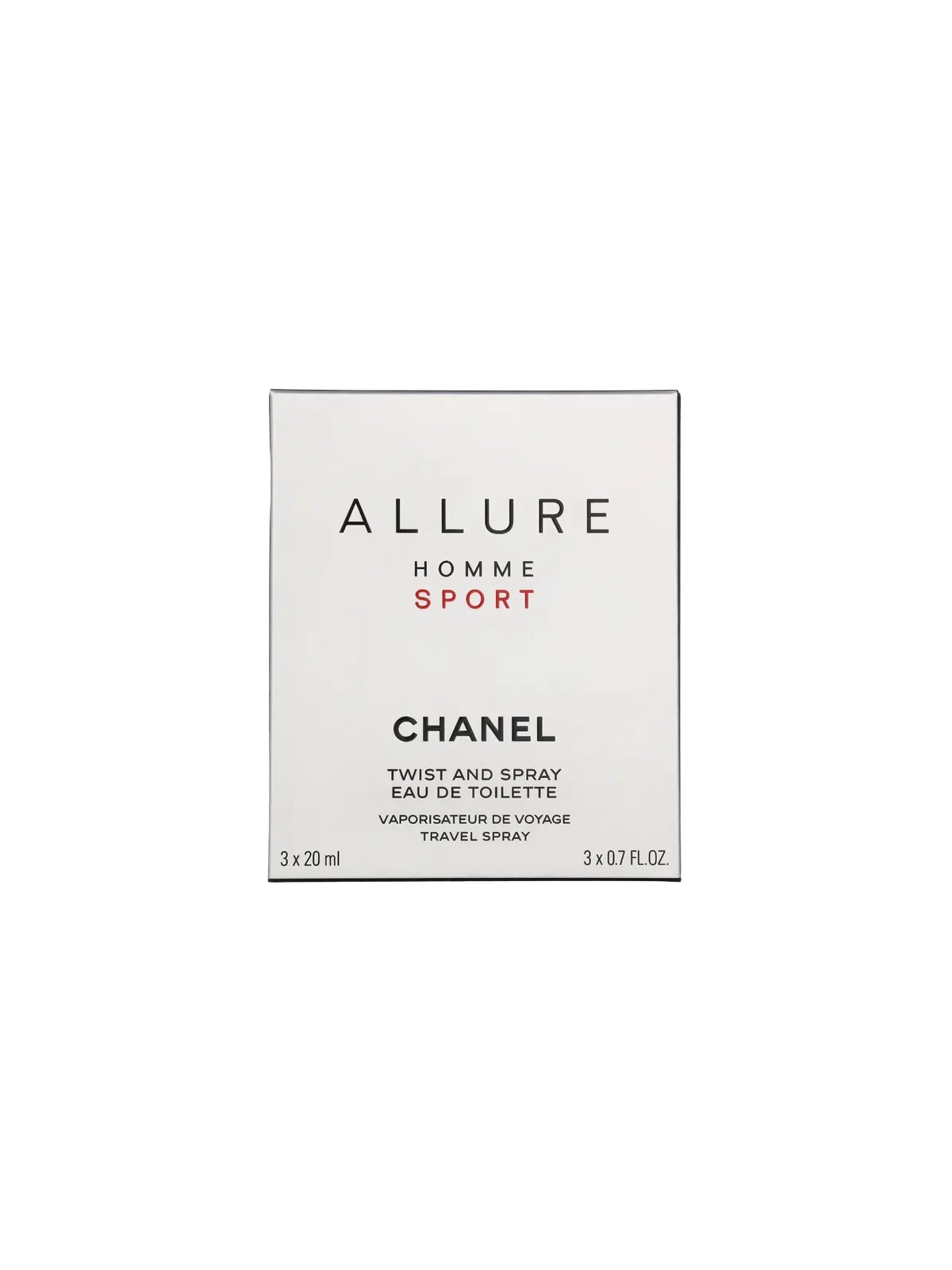 Chanel Allure Homme Sport Giftset uomo 60ml