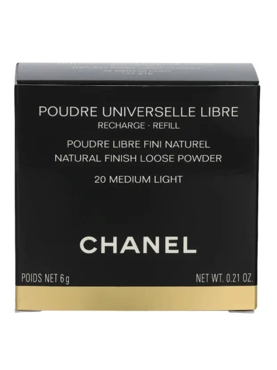 Chanel Cipria libera UNIVERSAL FREE, formato da viaggio, ricarica n.20-Medium Light 6gr unisex