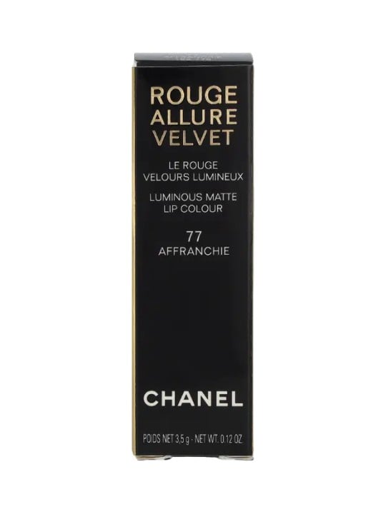 Chanel ROUGE ALLURE VELVET n.77-Affranchie 3.6gr unisex