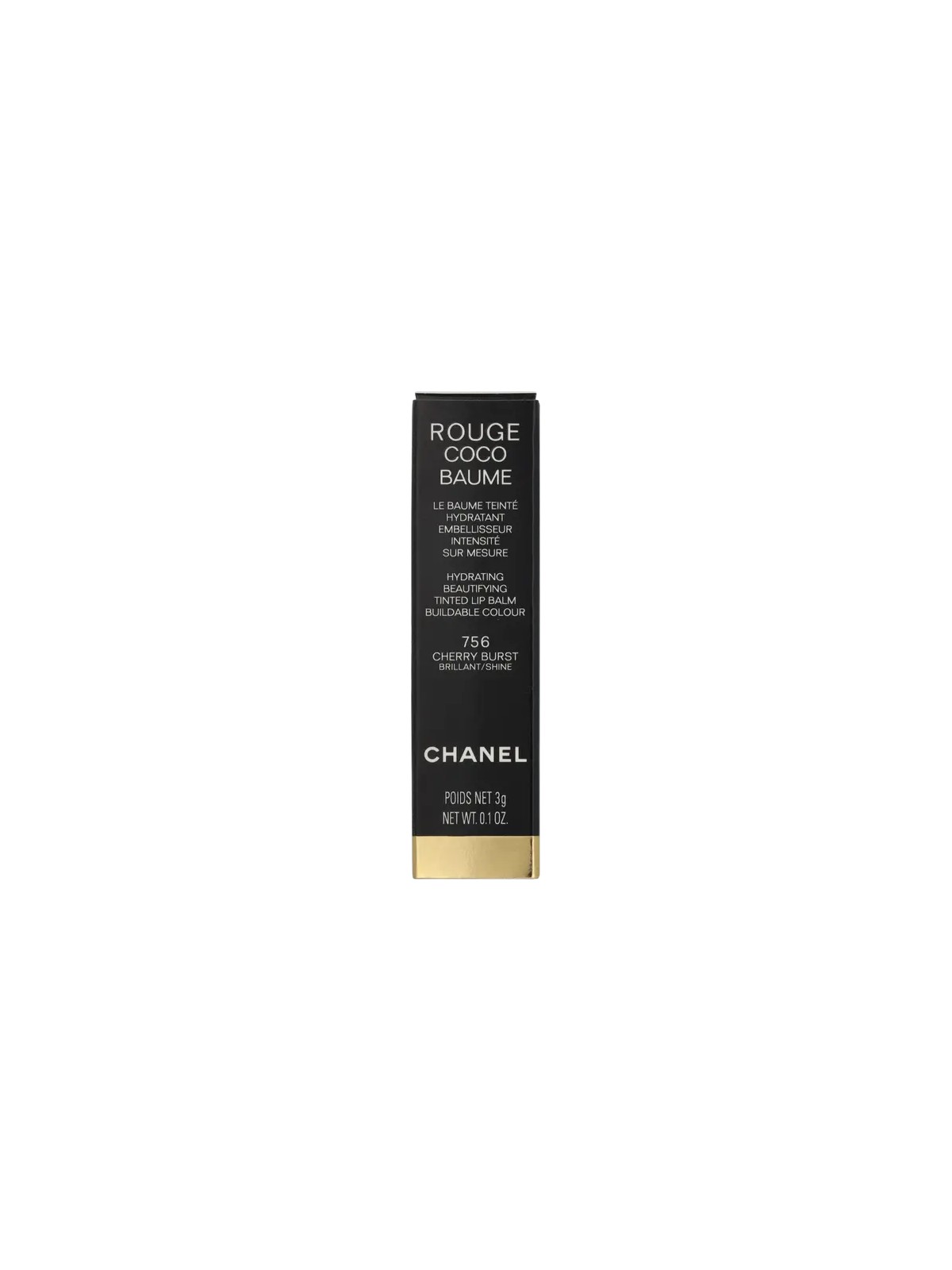 Chanel ROUGE COCO BAUME balsamo idratante colorato n.756-Cherry Burst 3gr unisex