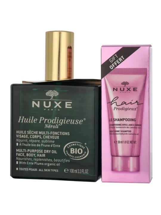 Olio Secco e Shampoo Nuxe Prodigieux Néroli
