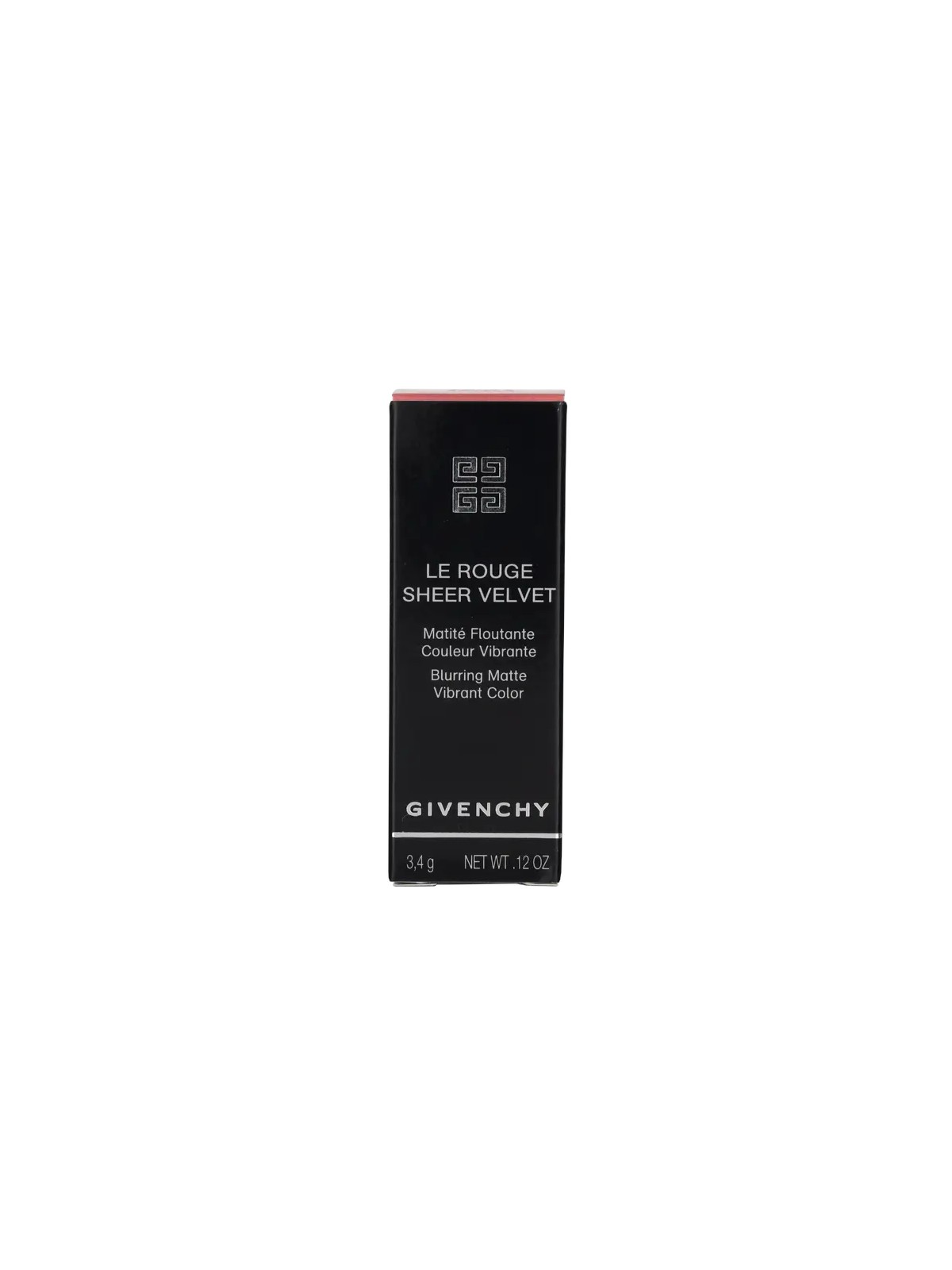 Rossetto Givenchy Le Rouge Sheer Velvet Matte N 17 Rouge Erable
