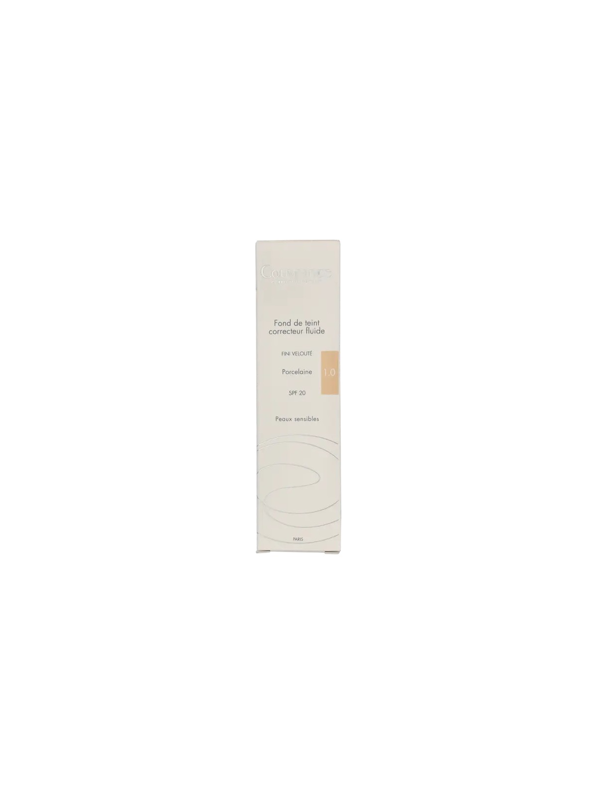 Avene Couvrance Fluid Foundation Corrector SPF20 donna 30ml Numero 1.0 Porcelain