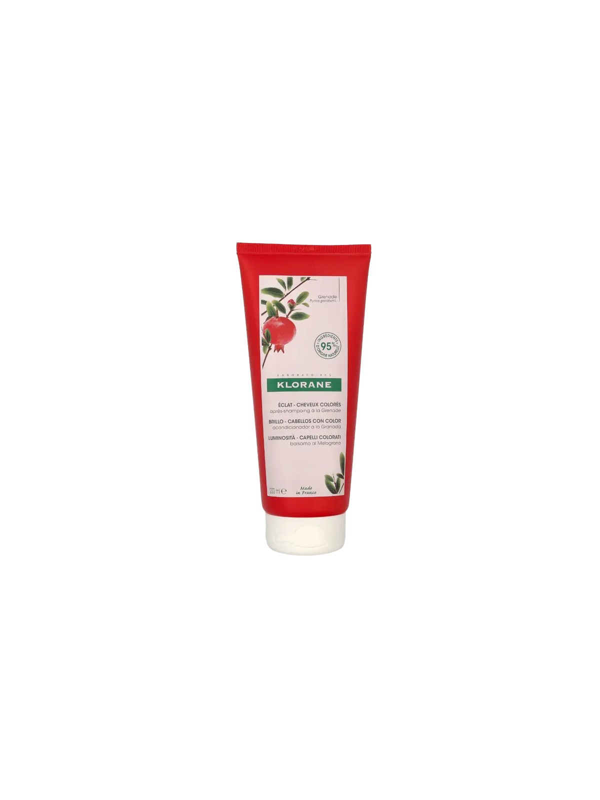 Balsamo Protettivo Klorane Con Melograno 200ml per Capelli Colorati