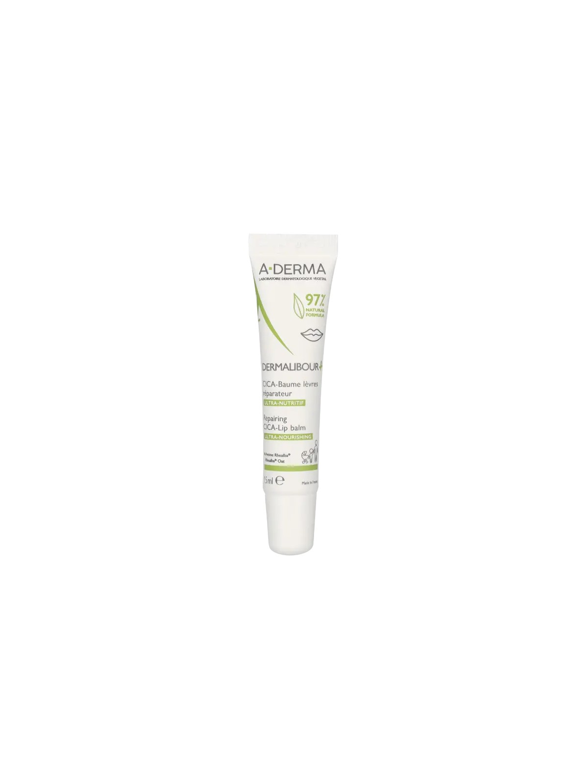 A-Derma DERMALIBOUR CICA Repairing Lip Balm 15ml unisex