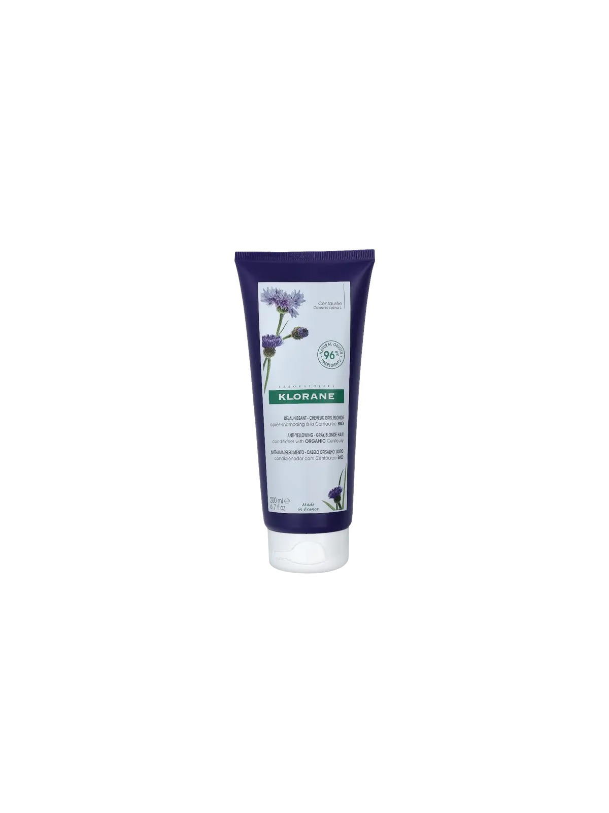 Klorane Centauree Anti-Yellowing Conditioner 200ml