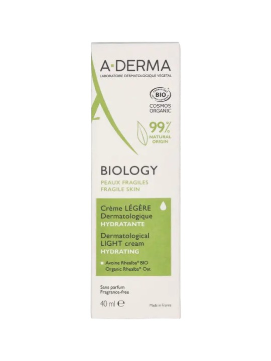 A-Derma Biology Dermatological Light Cream 40ml