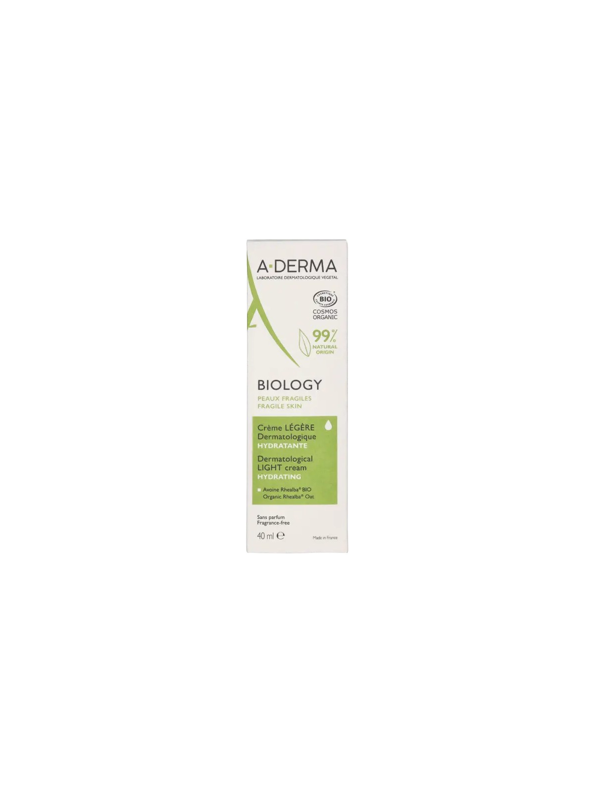 A-Derma Biology Dermatological Light Cream 40ml