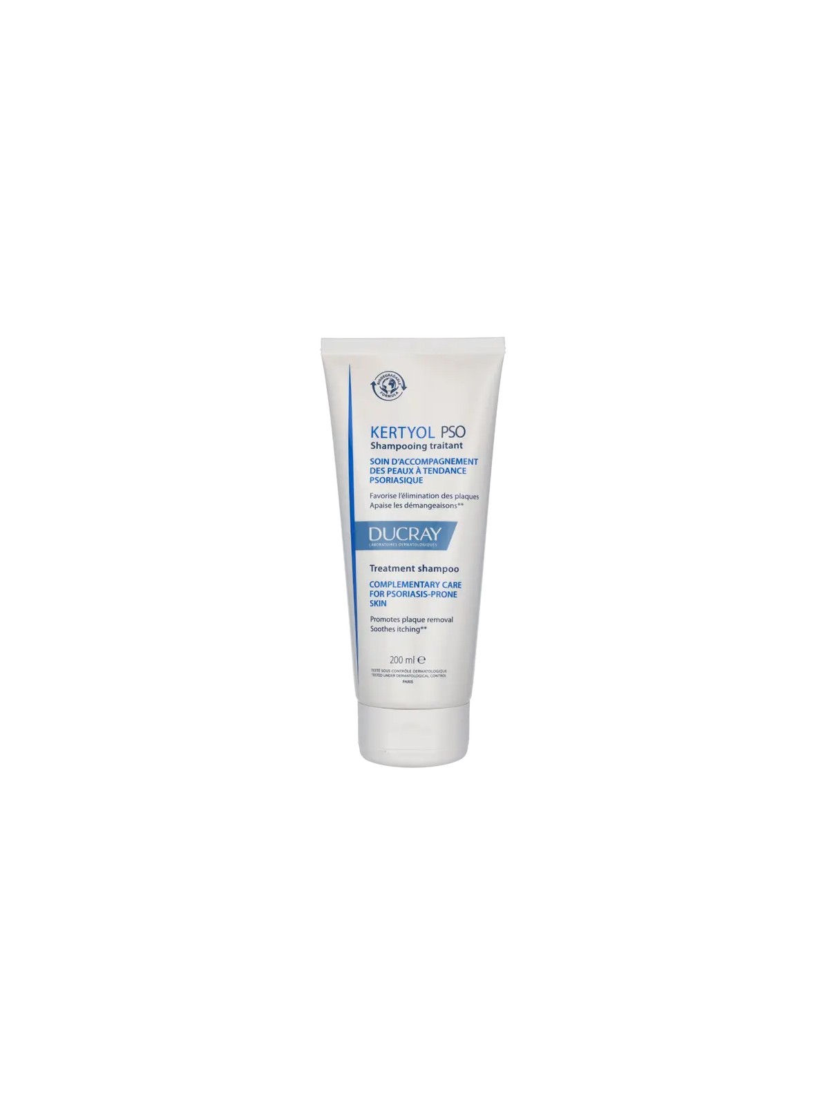 Ducray Kertyol PSO Shampoo Trattante Antiprurito Unisex 200ml