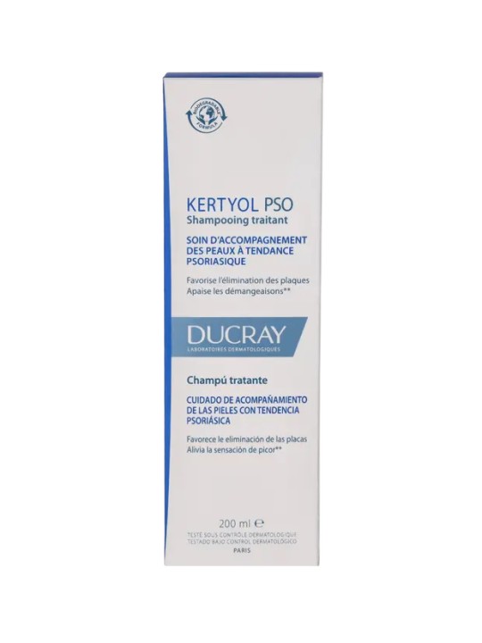 Ducray Kertyol PSO Shampoo Trattante Antiprurito Unisex 200ml