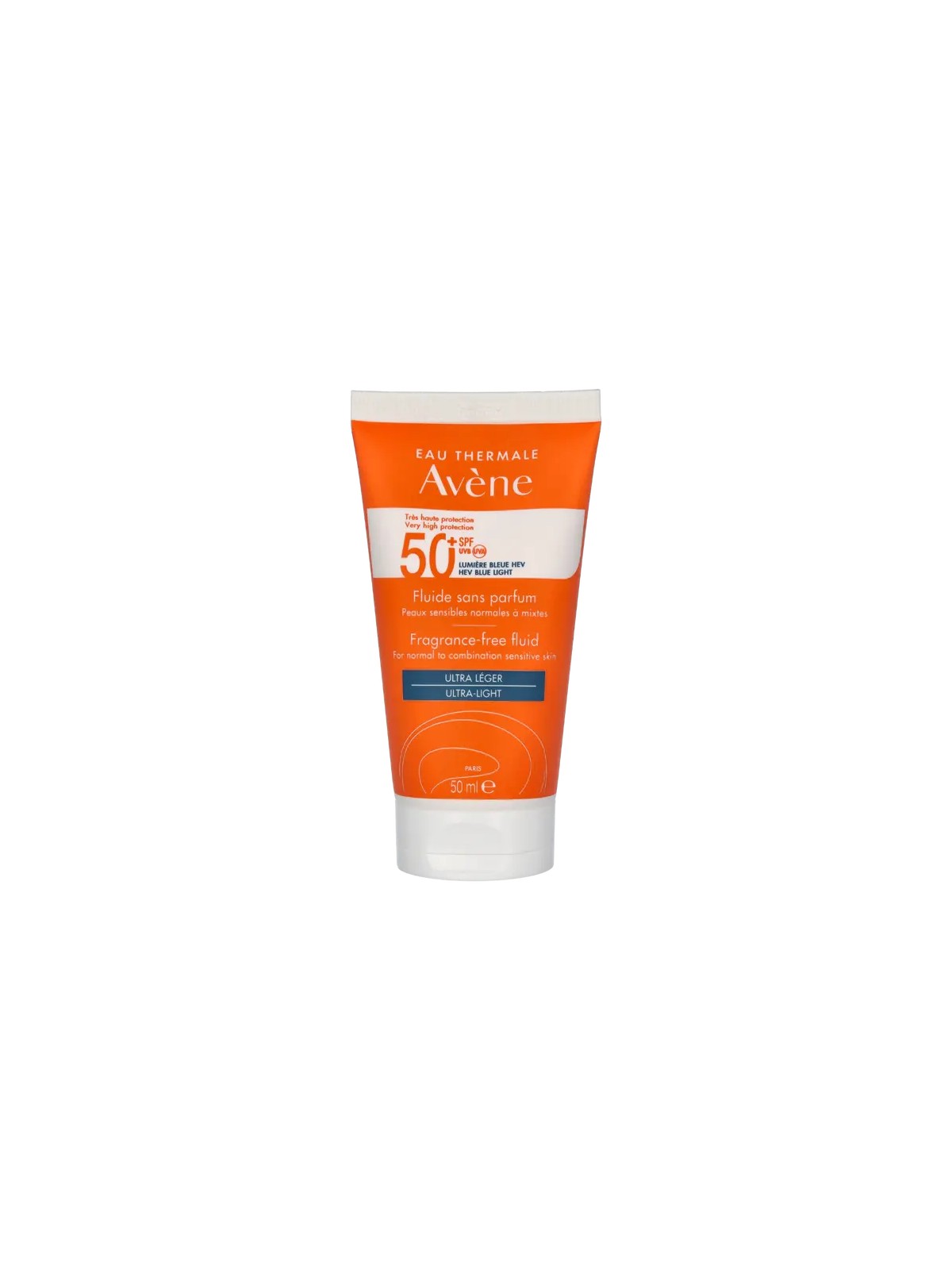 Avene High Protection Unscented Fluid SPF50 unisex 50ml