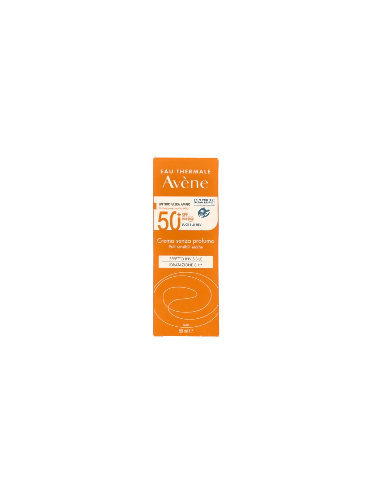 Avene High Protection Unscented Cream SPF50 unisex 50ml For Dry Sensitive Skin