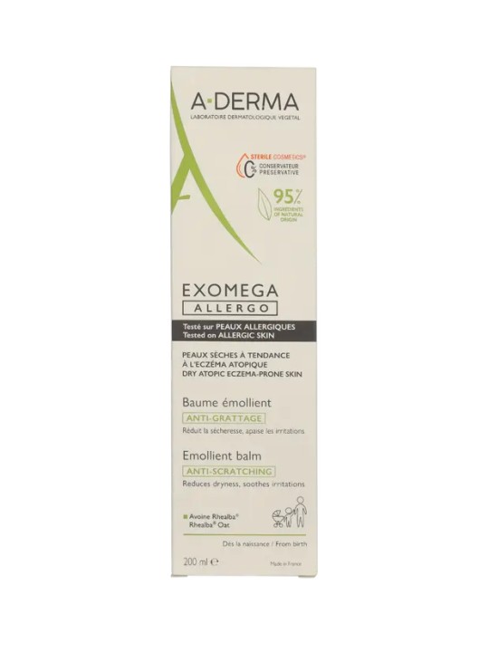 A-Derma Exomega Allergo Emollient Balm 200ml