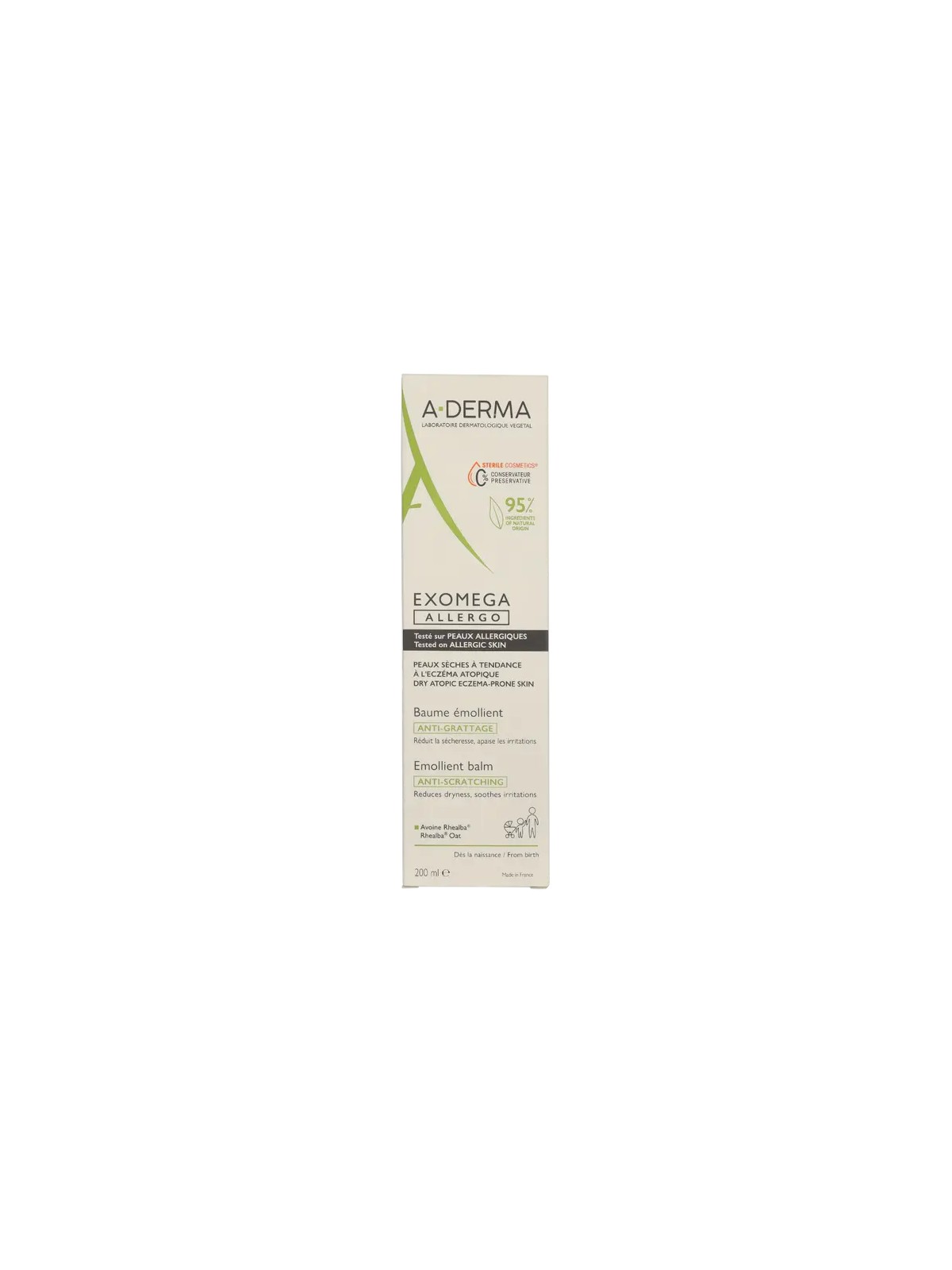 A-Derma Exomega Allergo Emollient Balm 200ml