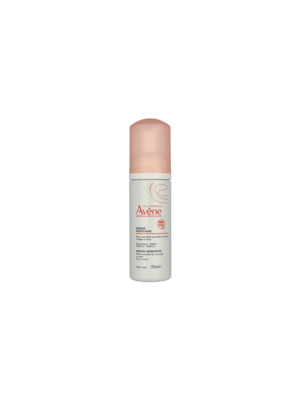 Avene ESPUMA detergente struccante 150ml unisex