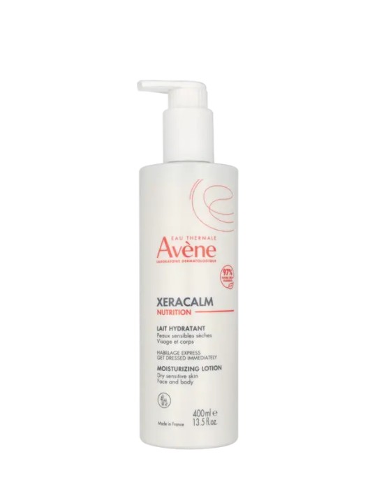 Avene XeraCalm Nutrition Moisturizing Lotion 400ml For Dry Sensitive Skin