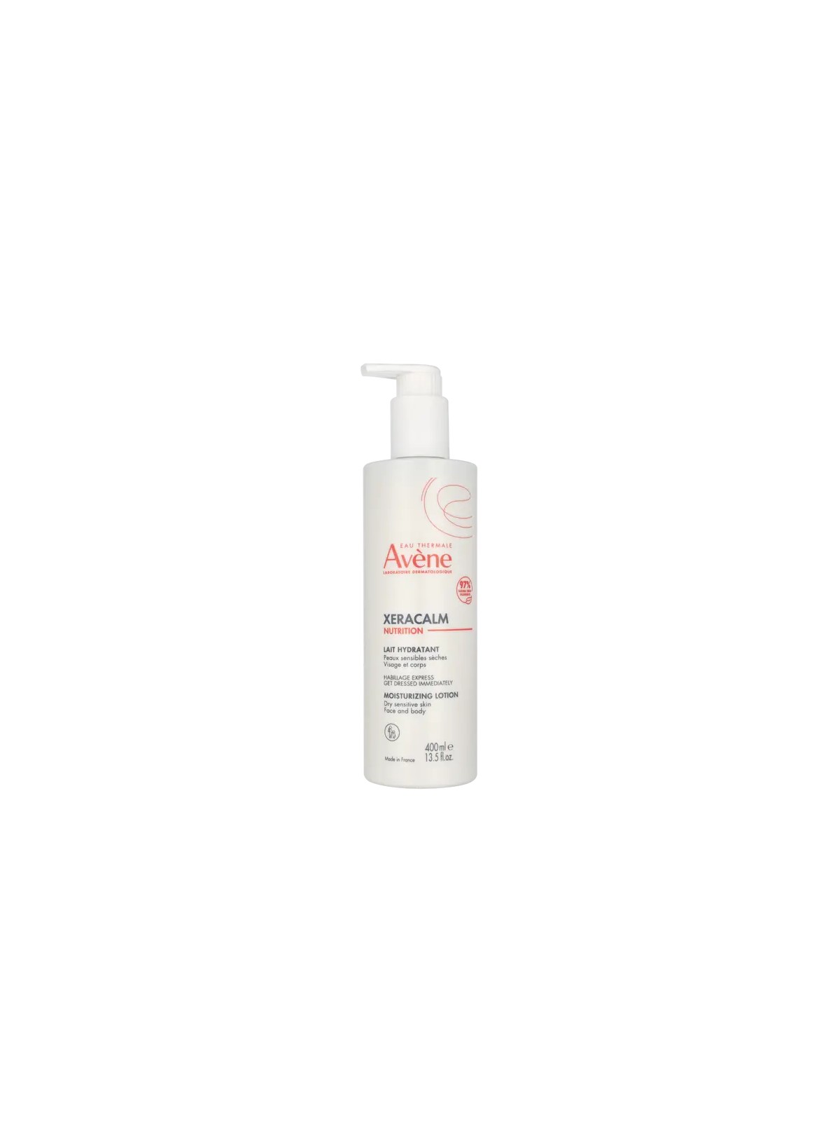 Avene XeraCalm Nutrition Moisturizing Lotion 400ml For Dry Sensitive Skin