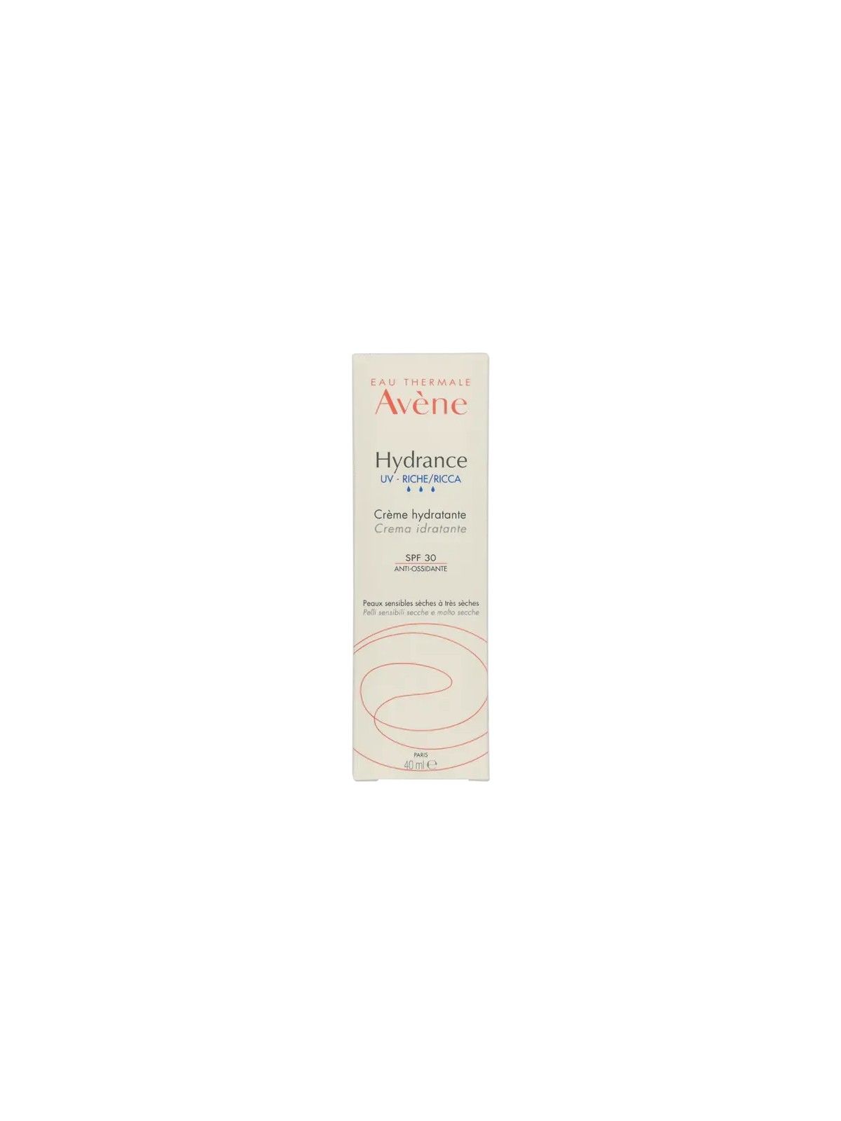 Avene HYDRANCE UV Crema idratante ricca 40ml