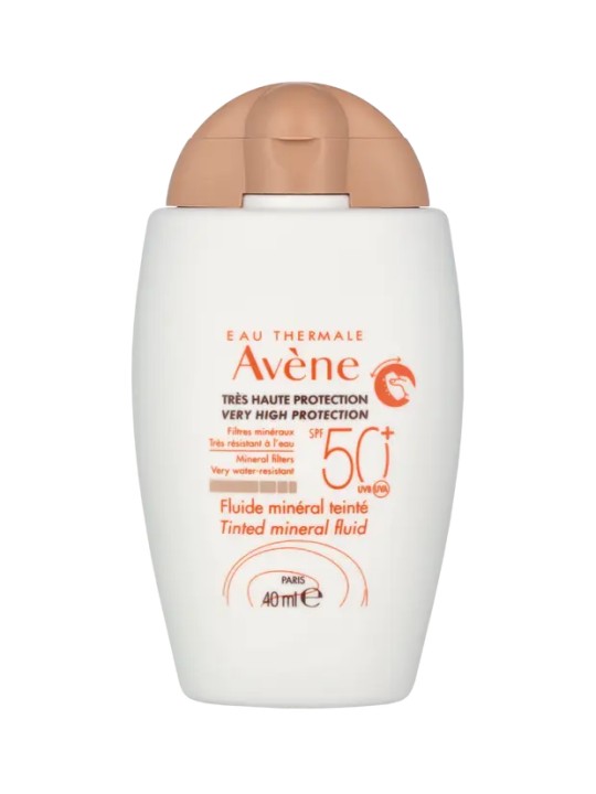 Avene Mineral Tinted Fluid SPF50+ 40ml For Sensitive Skin