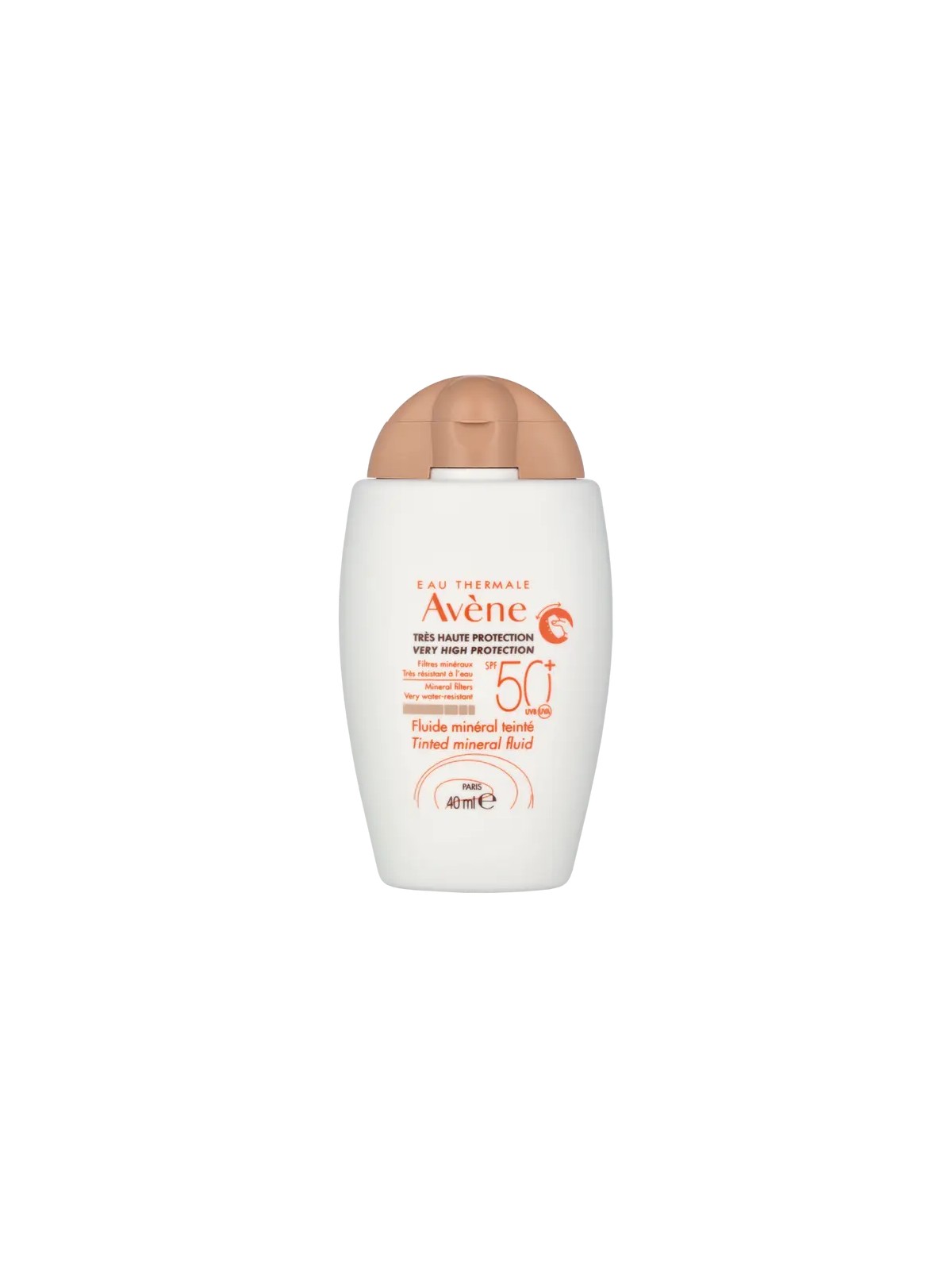 Avene Mineral Tinted Fluid SPF50+ 40ml For Sensitive Skin