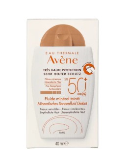Avene Mineral Tinted Fluid SPF50+ 40ml For Sensitive Skin