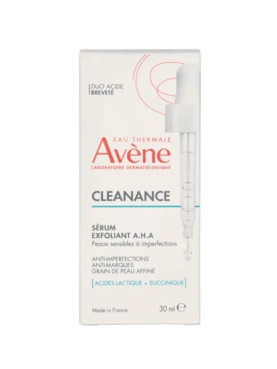 Avene Cleanance AHA Exfoliating Serum 30ml for Women