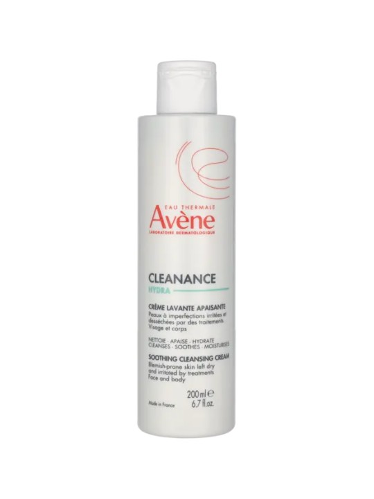 Crema detergente lenitiva Avï¿½ï¿½ne Cleanance Hydra 200ml