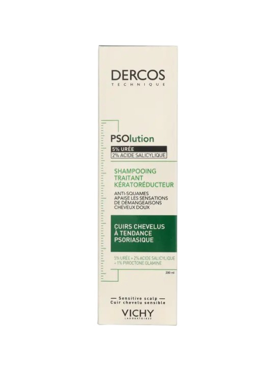 Vichy Dercos PSOlution Kerato-Reducing Treating Shampoo donna 200ml