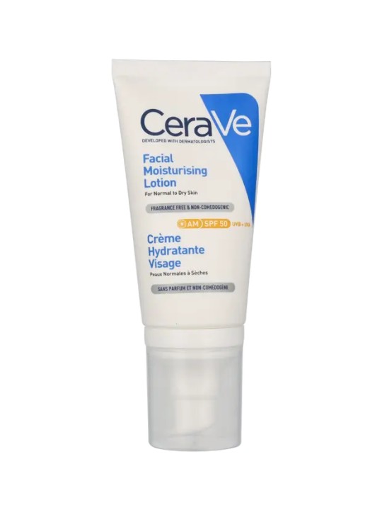 CeraVe Facial Moisturising Lotion SPF50 52ml For Normal To Dry Skin
