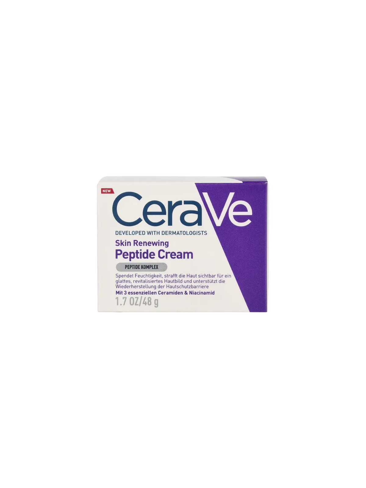 CeraVe Crema Peptidica Rinnovatrice per la Pelle - Crema peptidica rinnovatrice 48.0g donna