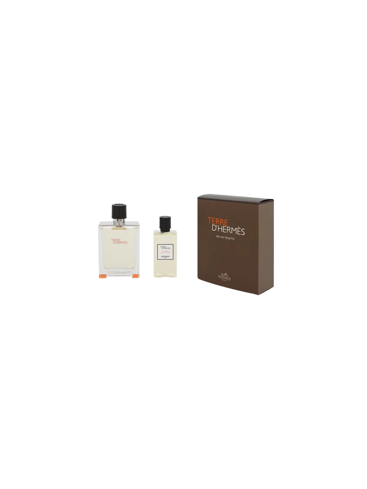 Hermes Terre D'Hermes Giftset uomo 180ml eau de toilette Spray 100ml-Hair & Body Shower Gel 80ml