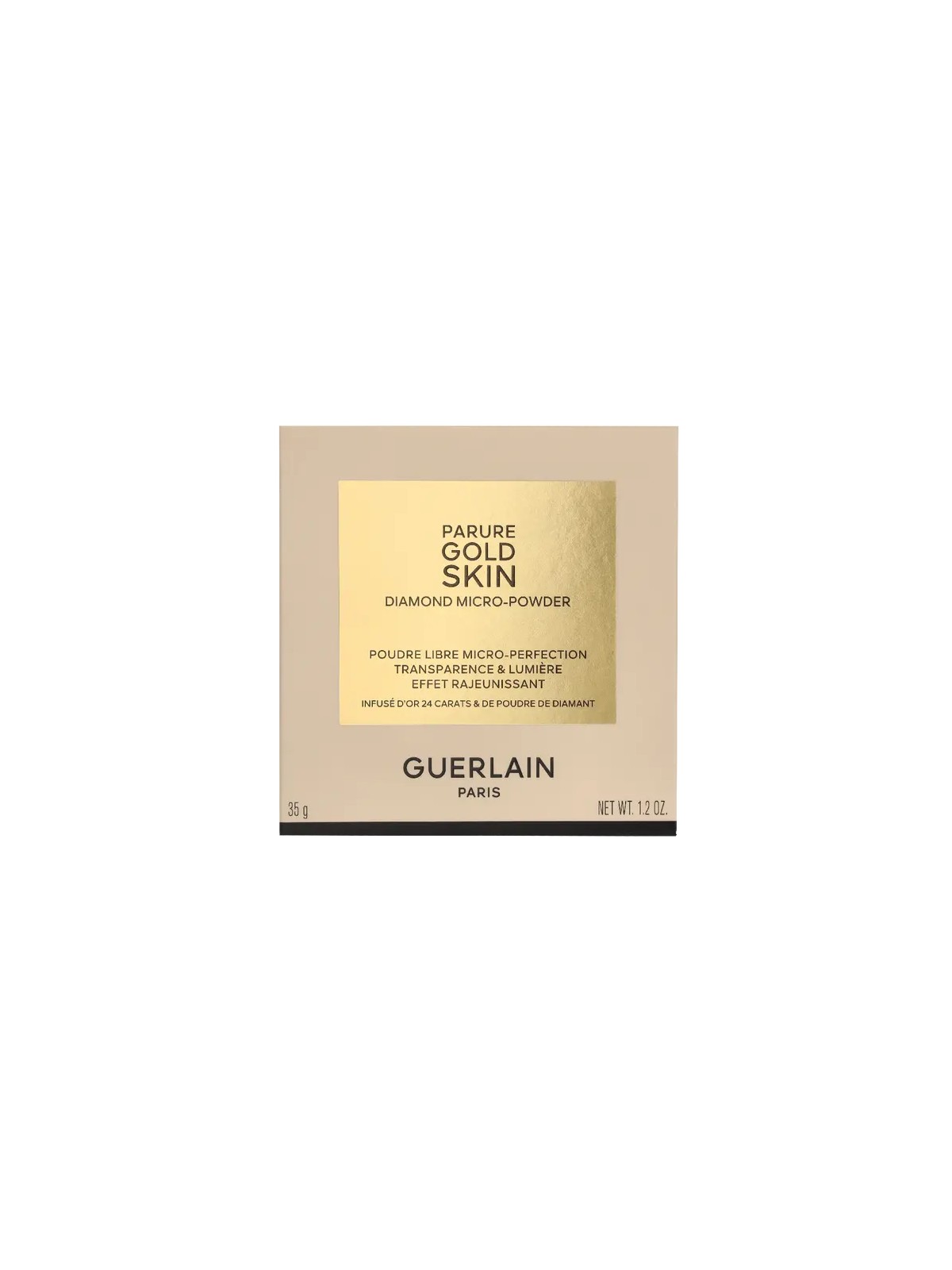 Guerlain PARURE GOLD SKIN cipria in polvere libera micro-perfezione trasparente e luminosa n.04-Deep 35gr unisex