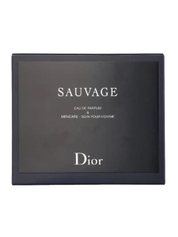 Dior Sauvage Giftset eau de parfum Spray 60ml Cleanser 45ml Serum 45ml 30ml