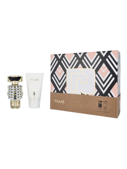 Paco Rabanne Fame Giftset 125ml eau de parfum Spray 50m-Perfumed Body Lotion 75ml