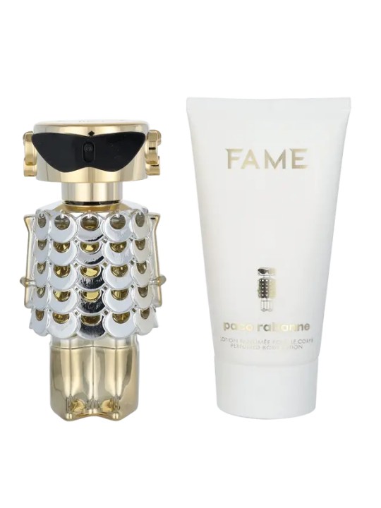Paco Rabanne Fame Giftset 125ml eau de parfum Spray 50m-Perfumed Body Lotion 75ml