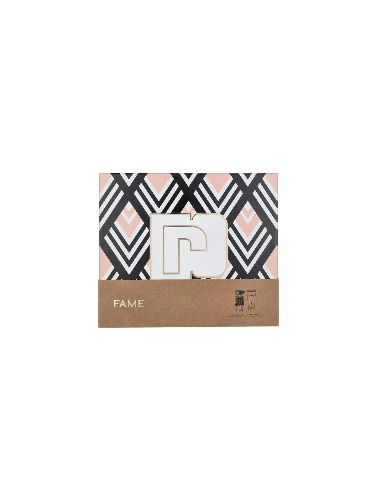 Paco Rabanne Fame Giftset 125ml eau de parfum Spray 50m-Perfumed Body Lotion 75ml