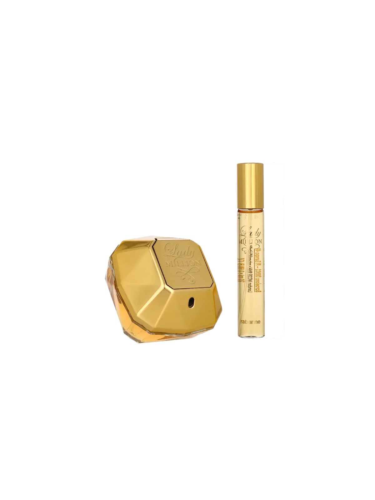 Paco Rabbane Lady Million Giftset eau de parfum Spray 80ml eau de parfum Spray 20ml 30ml