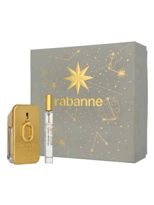Paco Rabanne Million Gold Giftset eau de parfum Spray Intense 50ml eau de toilette Spray 10ml 275ml