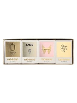 Rabanne SET MINIATURA Lady Million eau de parfum 5ml + Fame eau de parfum 4ml + Olympea eau de parfum 6ml + Million Gold For